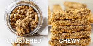 What are the different types of granola?  